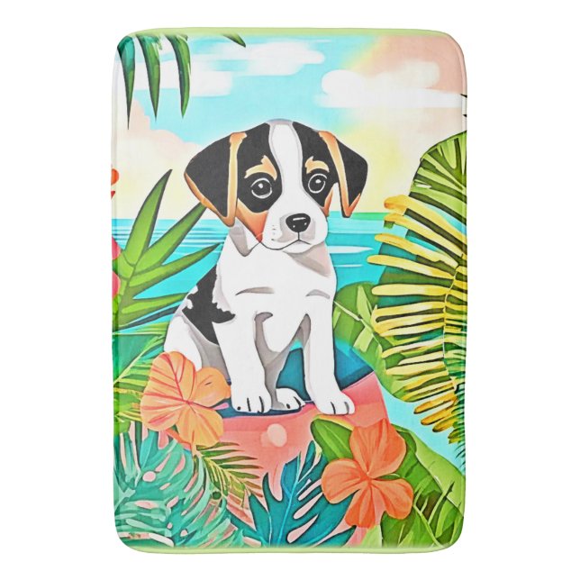 Paradise Puppy Design Badrumsmatta (Framsidan (Vertikal))