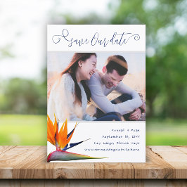 Paradise Sparas födelse vårt meddelande om datum Inbjudningar