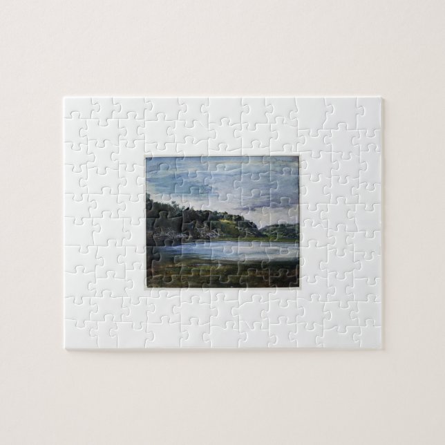 Paradise Sten—Rhode island—John La Farge Pussel (Horisontell)