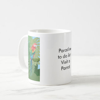Paradise to do list: Parrot Kaffemugg