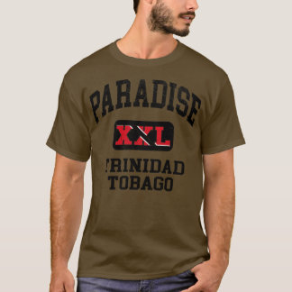 Paradise Trinidad och Tobago XXL Atletisk design T Shirt