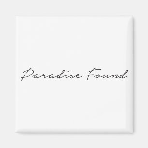 Paradise Vacation Art Ord Text Art Roligt Travel A Magnet