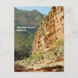 Paradise Valley, Morocco Travel photo Vykort