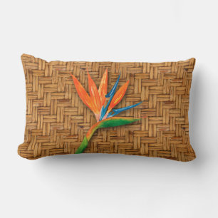 Paradise Woven Wicker Mönster Lumbarkudde