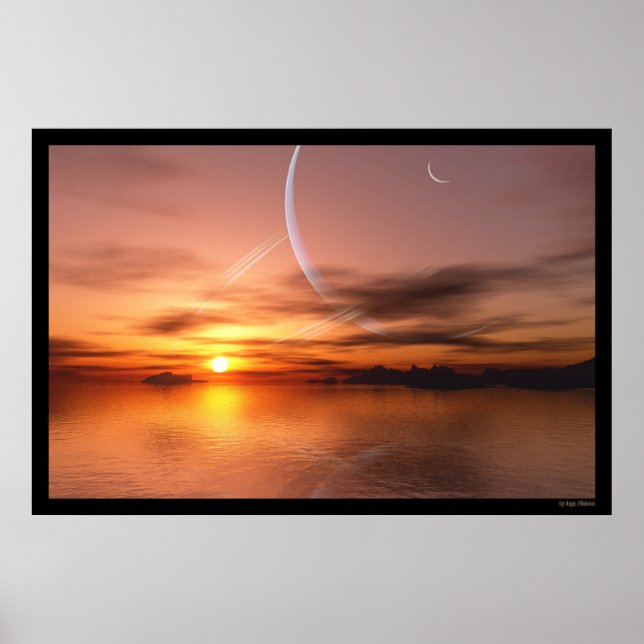 Paradisens Kant Poster (Framsidan)