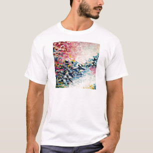 PARADISET DRÖMM färgrik abstrakt målning Tee Shirt