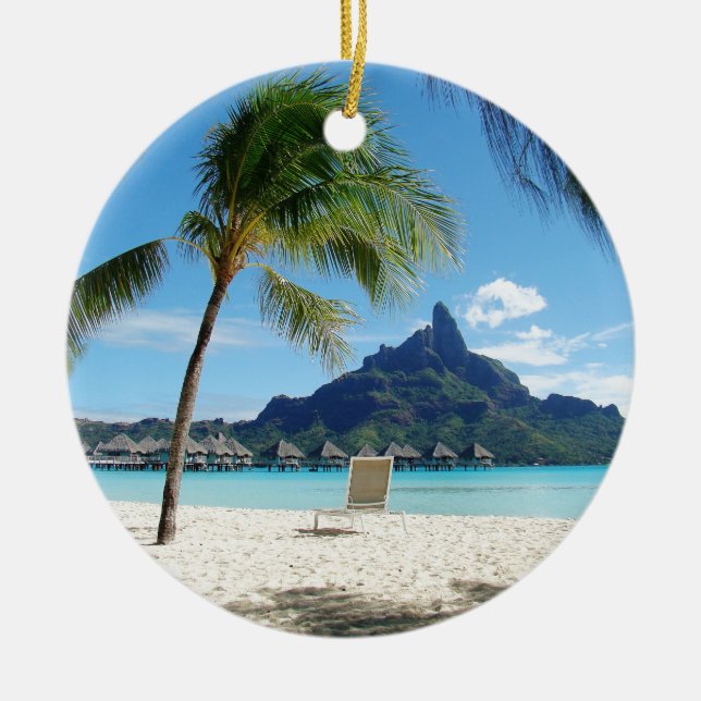 Paradiset finns julgransprydnad keramik (Framsidan)