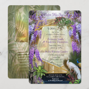 Paradiset Tropical Wisteria vid Golden Palace i Inbjudningar