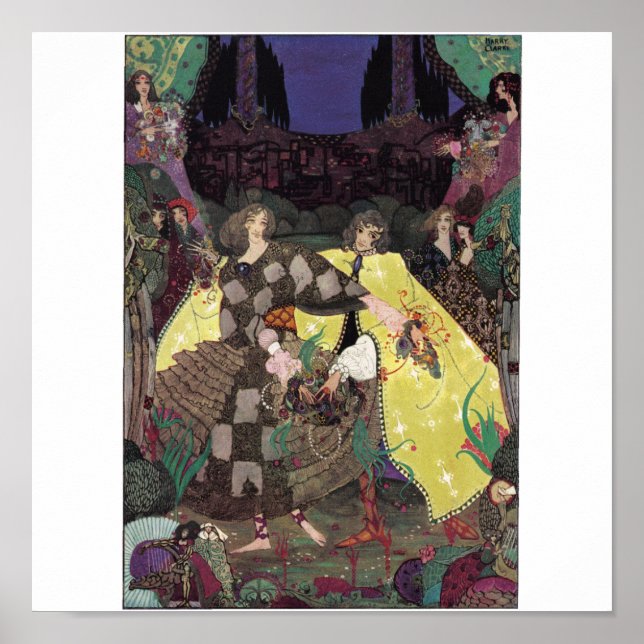 Paradisets trädgård poster (Framsidan)