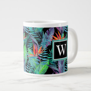 Paradisets vattenfärgsfåglar Lägg till din urs Jumbo Mugg