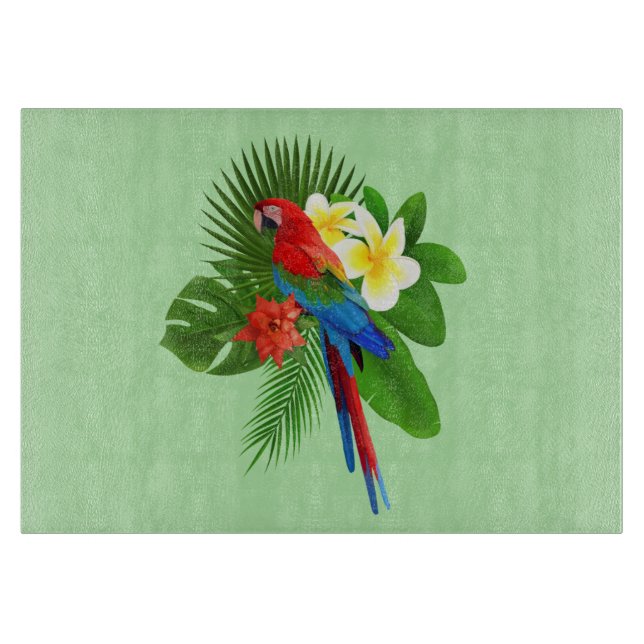 Paradisfågel Skärbräda (Framsidan)