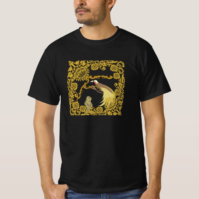 Paradisfågel T Shirt (Framsida)