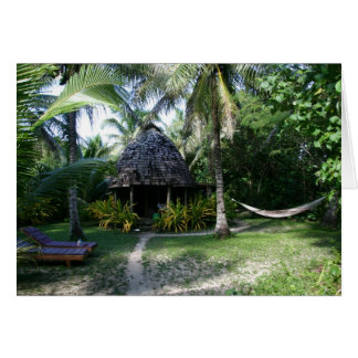 Paradiskoja Hälsningskort