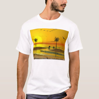 Paradiskustsolnedgång Tröja