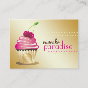 ParadisMonogram för muffin 311 Visitkort