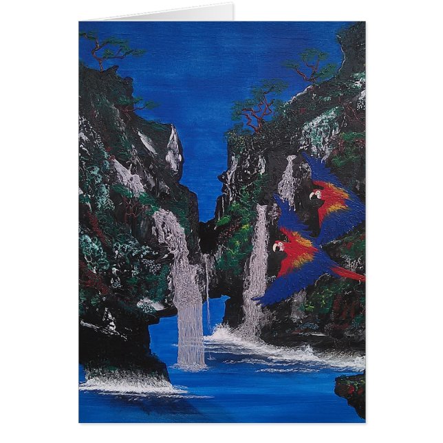 Paradisön Hälsningskort (Framsidan)