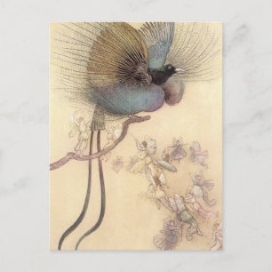 Paradiss födelse av Warwick Goble Postcard Vykort