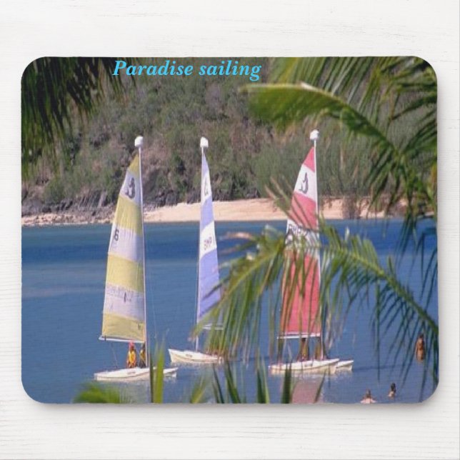 Paradissegling, mousepad musmatta (Framsidan)