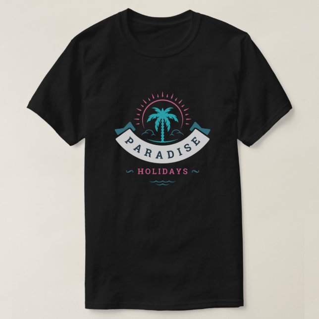 PARADISSKA HELGDAGAR T SHIRT (Design framsida)