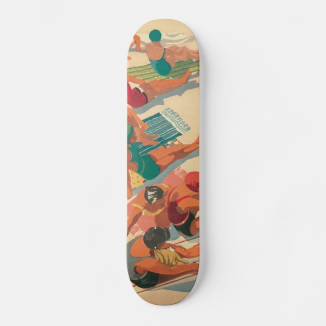 Paradisstrandklubb Skateboard Bräda 21,5 Cm (Framsida)