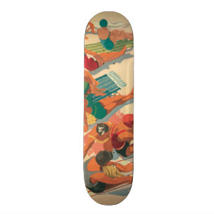Paradisstrandklubb Skateboard Bräda 21,5 Cm