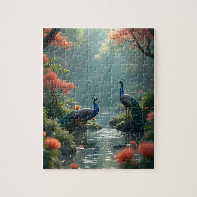 Paradistisk fred pussel (Vertikal)