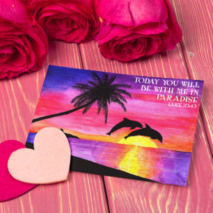 Paradisvalentin kort för dag