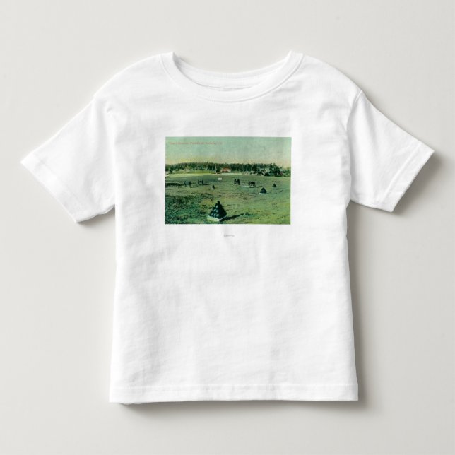 Paradjordning beskådar på Presidioen Tee Shirt (Framsida)