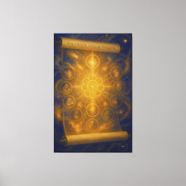 Paradox tolv axlar canvastryck