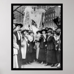 Paradplaggarbetare NYC 1916 Poster