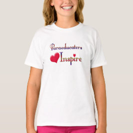 Paraeducators inspirerar t-shirt