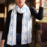 Parafilm Sjal<br><div class="desc">Parafilm scarf för biologen. Jag är besatt av denna parafilm mugg. Bästa presentartikel för en biolog.</div>