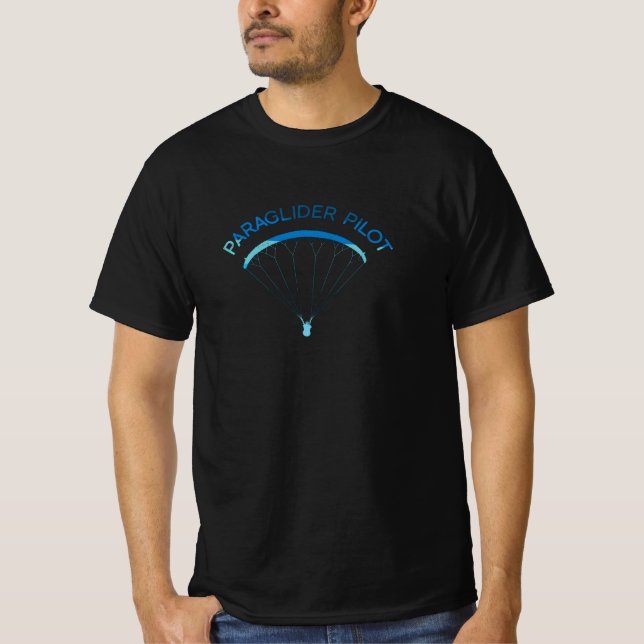 Paragegelpilot T Shirt (Framsida)