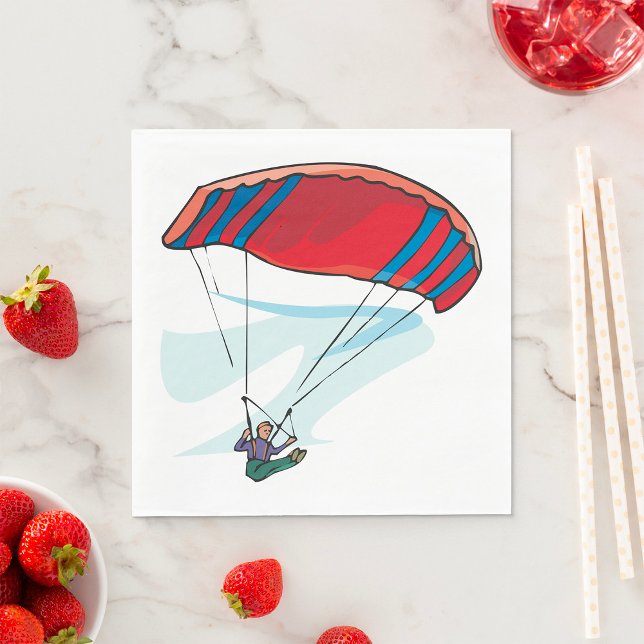 Paraglidare Pappersservett (Skapare uppladdad)