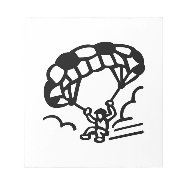 Paraglider Anteckningsblock (Framsida)