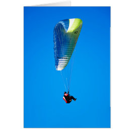 Paraglider Hälsningskort