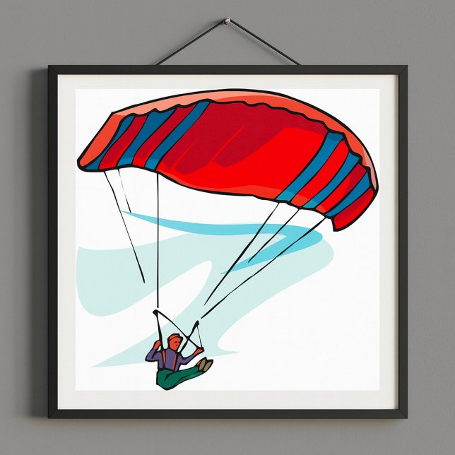 Paraglider Poster (Skapare uppladdad)
