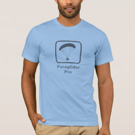 Paraglider Pro (Grått-Logotyp) T Shirt