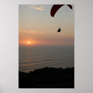 Paraglidering i Peru II Poster