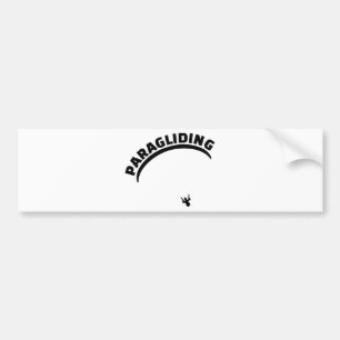 Paragliding Bildekal