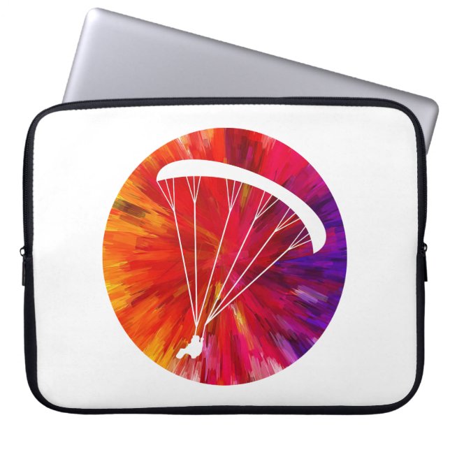 Paragliding Energy Laptop Fodral (Framsidan)
