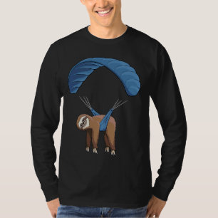 Paragliding Flies Sloth Skydiving 18 T Shirt