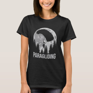 Paragliding fly fallskärm paragliders flyger älska t shirt