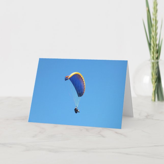 Paragliding Helgkort (Framsida)