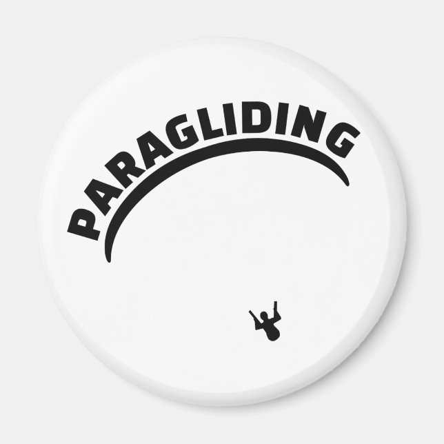 Paragliding Magnet (Framsidan)