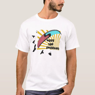 Paragliding - mer utformar t shirt