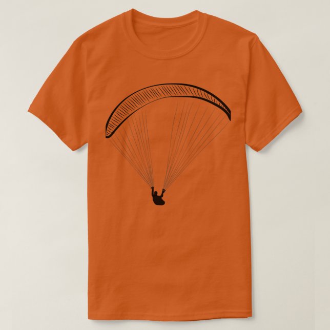 Paragliding Paraglider Paraglider Paraglider Parag T Shirt (Design framsida)