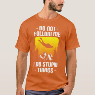 Paragliding Sport Fallskärmshoppare Extrem Sport p T Shirt