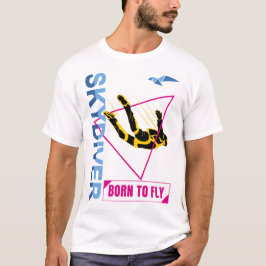 Paragliding Sports, Skydiver T Shirt