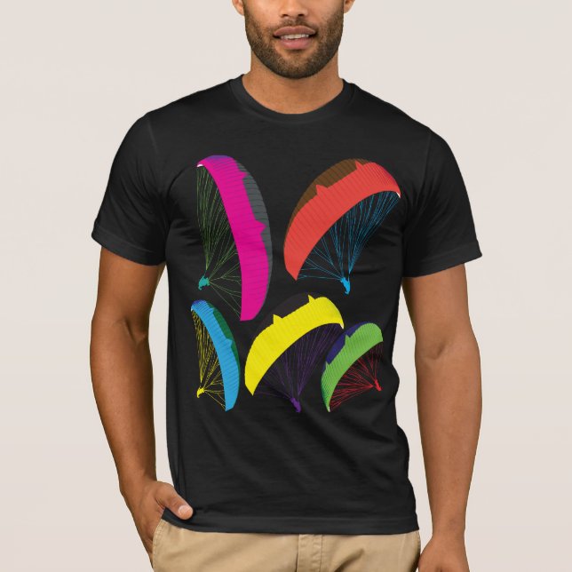 Paragliding T Shirt (Framsida)